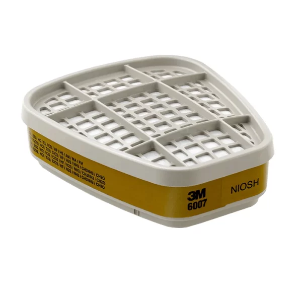 CARTUCHO DE VAPOR DE MERCURIO / VAPOR ORGÁNICO / GAS ÁCIDO 6007  3M