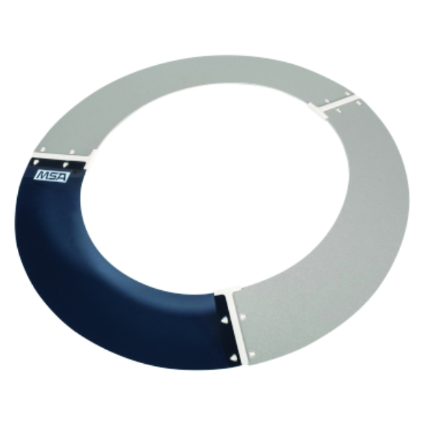 CABEZAL AMS DE 4 BROCHES PROTECCIÓN FACIAL NARANJA AM C4